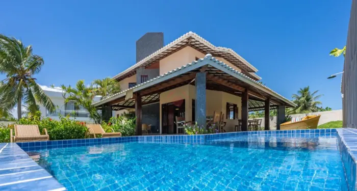 ALUGO CASAS DE PRAIA COM PISCINA NA ORLA DA ATALAIA