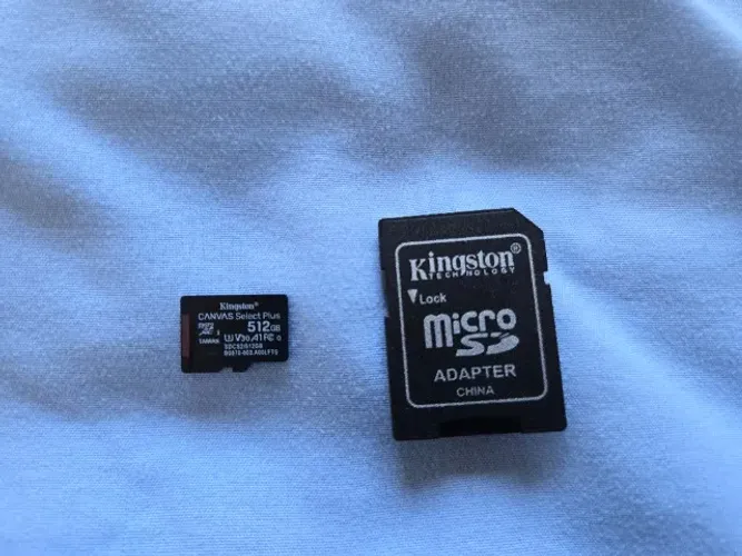 Cartão de Memória Micro SD 512GB Kingston Canvas Select Plus 100% original - Leia o Anunci
