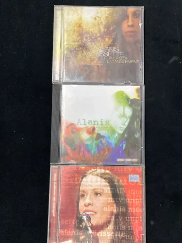 Kit c 3 cds de Alanis Morissette 