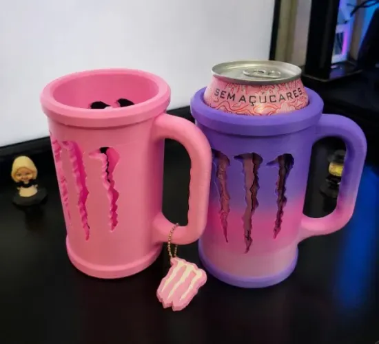 Caneca suporte Lata Monster 473ml
