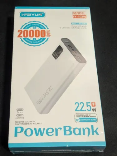 Carregador Portátil Powerbank 20000mAh novo