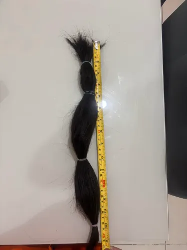 Cabelo Humano Liso Natural Amazonense - 40 cm