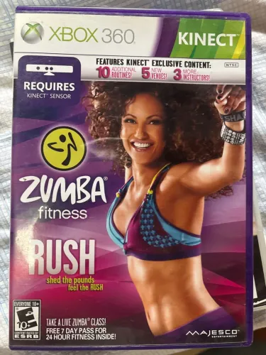 Jogo zumba fitness Kinect original