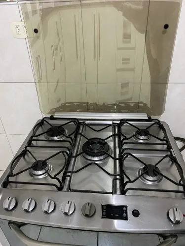 Fogão de embutir 5 bocas Electrolux