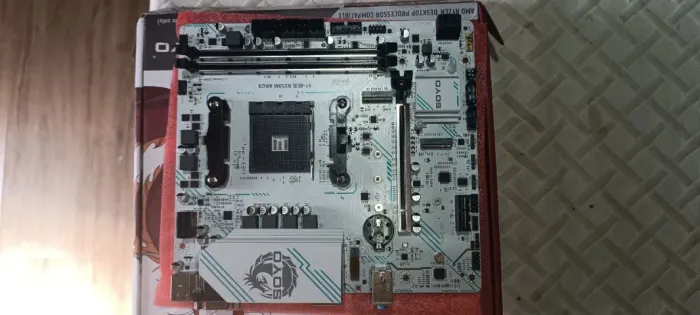 Placa mãe B550m Soyo PCI Express 4.0 e ARGB AM4