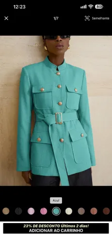 Casaco Utilitário Tiffany