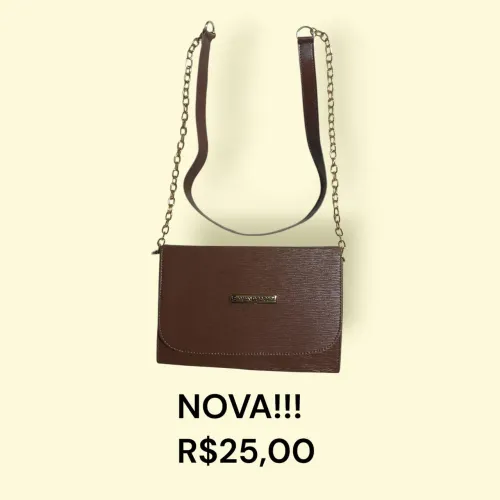 Bolsa de alça marrom nova