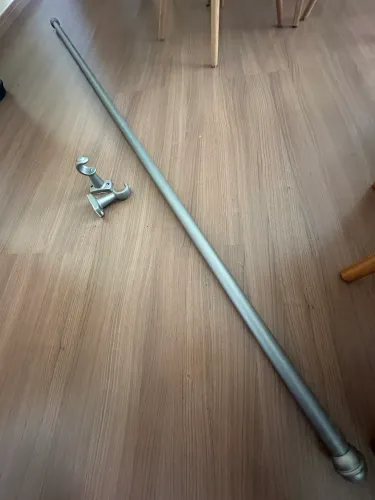 Varão prateado 2m