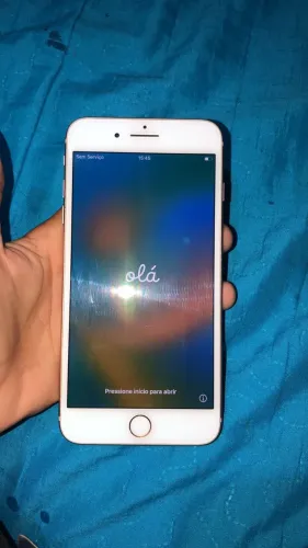 iPhone 8 Plus seminovo (só não tá pegando o chip).