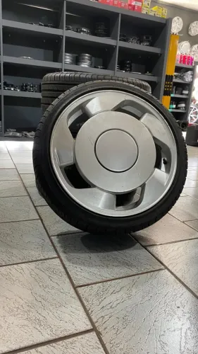 Jogo 4 Rodas Orbital Aro 17 4x100 Com Pneus 195/40R17