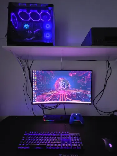 PC Gamer High End 4K + Monitor Alienware QD-OLED + Setup Completo
