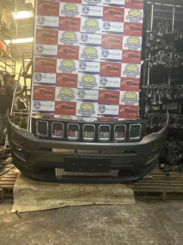 Parachoque Dianteiro Completo Jeep Compass 2017 / 2021 Marrom-claro