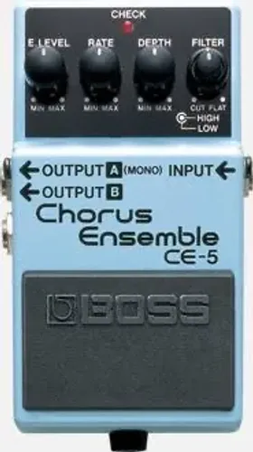 Pedal Boss Chorus Ensemble CE-5 (100% analógico)