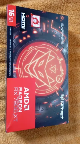 Placa de vídeo RX 7800 xt 16gb