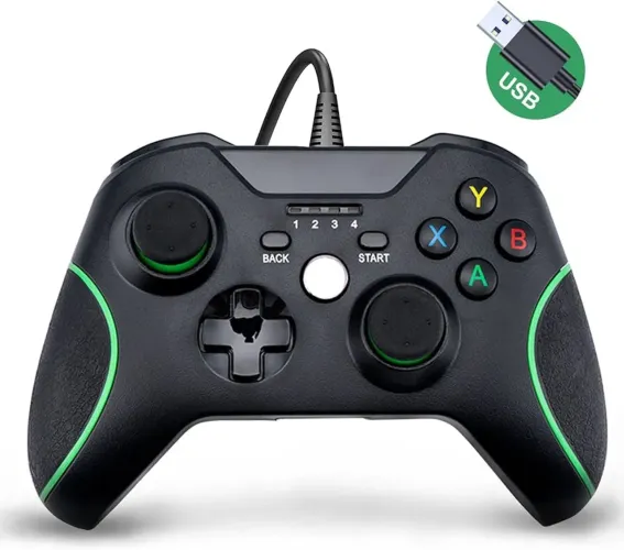 Controle de Primeira linha com Fio pra Xbox One na Promoção!