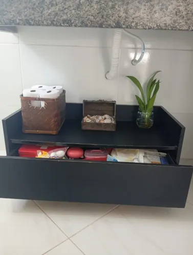 Balcão gabinete banheiro