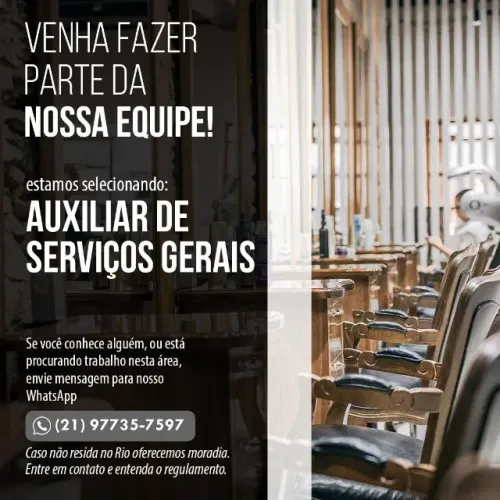 AUXILIAR DE SERVIÇOS GERAIS