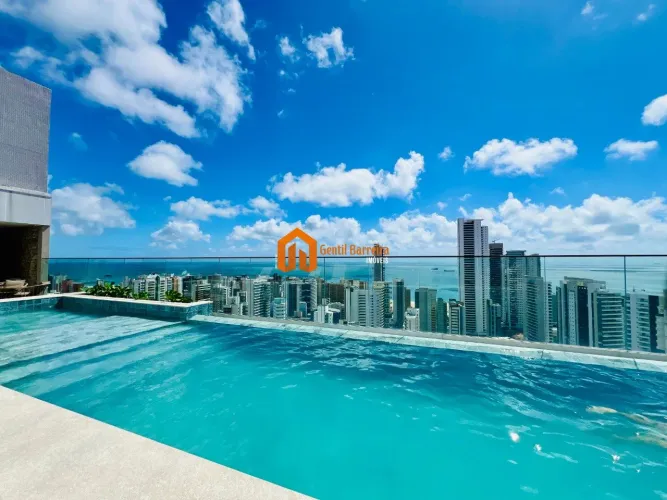 Beach Class Meireles - Studio NOVO Mobiliado