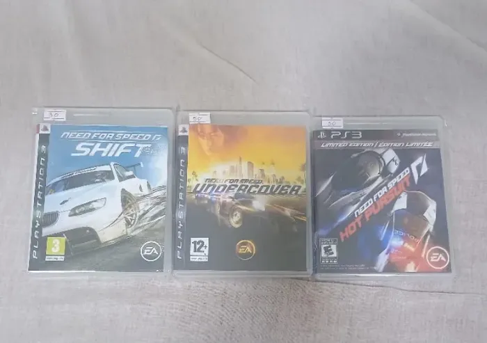 Combo de jogos need for speed PS3