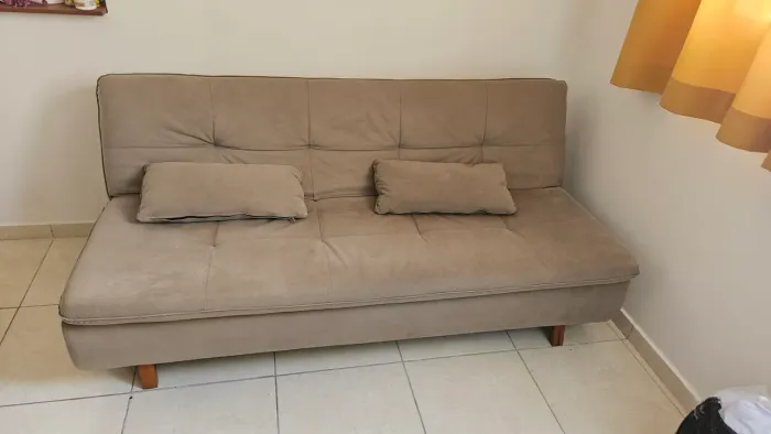 Sofá Cama Casal 3 Lugares Veludo