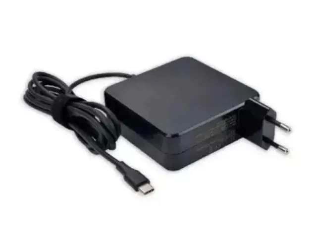 Fonte Carregador P/ Notebook Lenovo Dell Hp 65w Type-c Usb-c