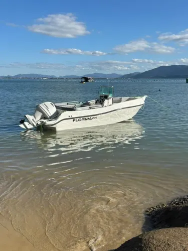 Lancha Floripa 200  - 115 Yamaha 4T Branco