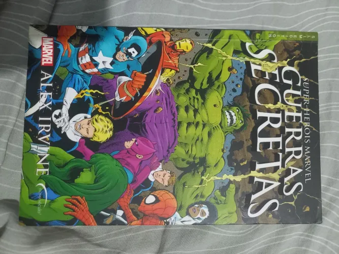 Livro Guerras secretas marvel