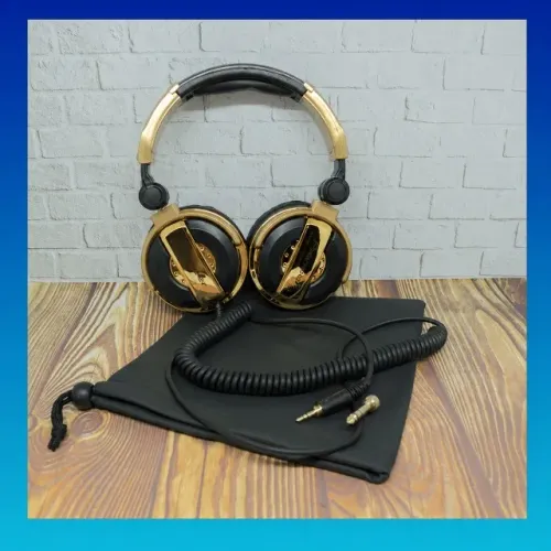 Fone de Ouvido Pioneer HDJ-1000 DJ Headphone - Dourado