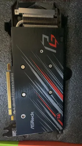 Placa de vídeo AMD Phantom Gaming X Radeon RX590 ASROCK 8GB