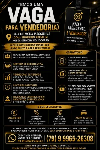 Vaga de emprego