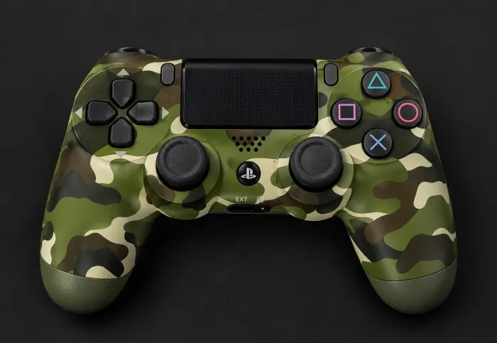 Controle camuflado de Ps4