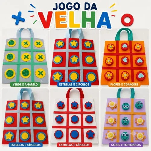 Jogo da velha em eva 