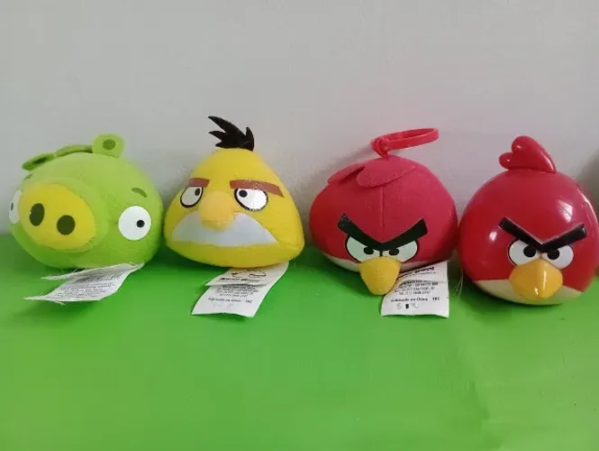 Angry Birds chaveiros de pelucia liquidacao especial
