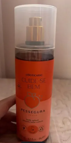 body splash oboticario pessegura