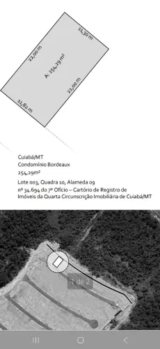 LOTE À VENDA - COND. VILLAGE BORDEAUX