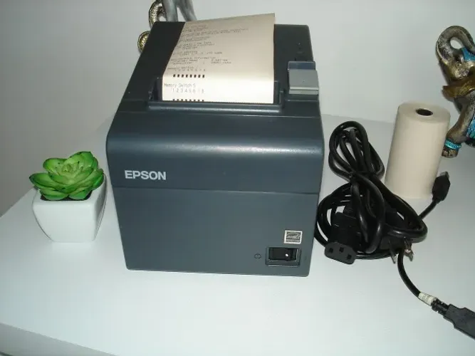 Impressora de cupom Epson TMT 20 USB completa