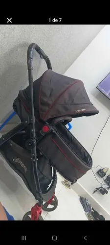 Carrinho de bebê Moisés edição limitada do Senninha