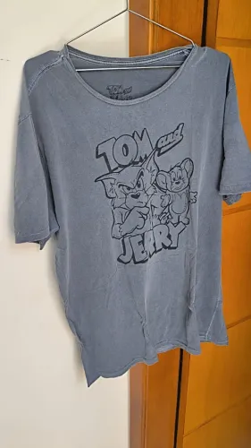 CAMISETA TOM E JERRY GG - USADA POUCAS VEZES