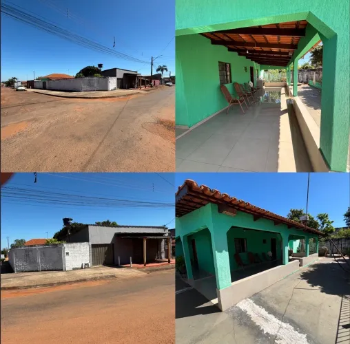 Casa com ponto comercial e barracão