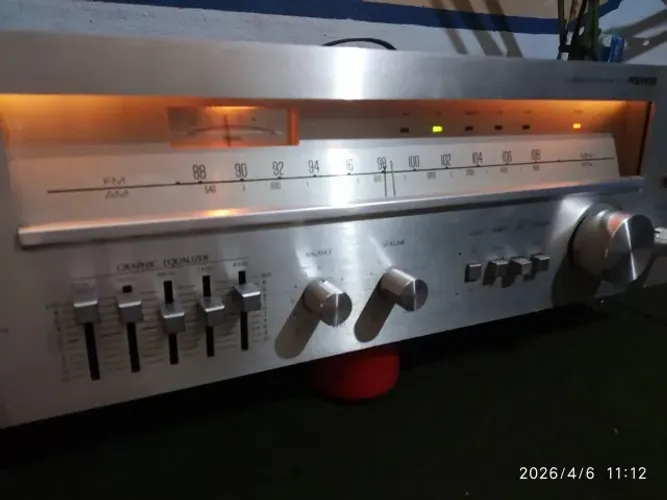Receiver Polyvox PR 1900 Vintage - Restaurado - Conservação Impecável