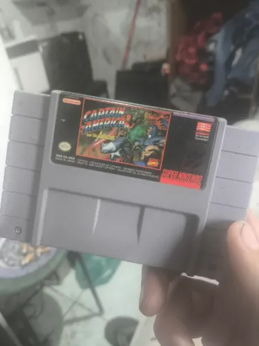 Captain América and the Avenger para super Nintendo original 