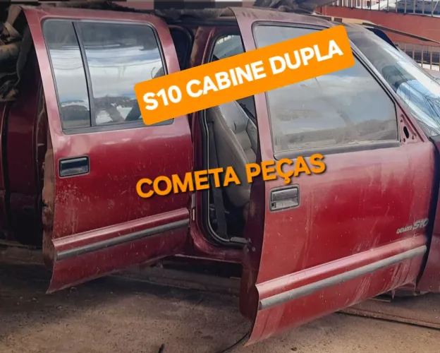CP-79 Portas S10 Cabine Dupla (Lata Limpa) - 4 Opções