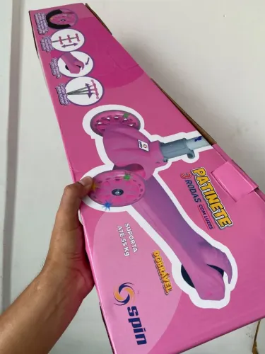 *Patinete 3 Rodas com Luzes