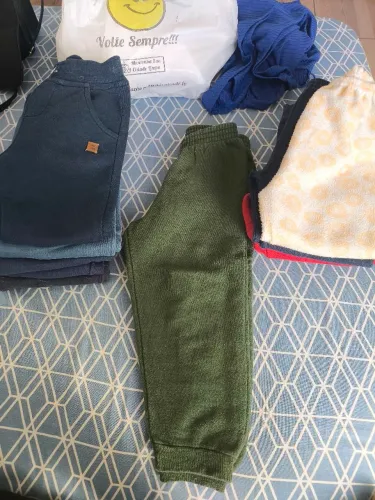 Calça moletom infantil 