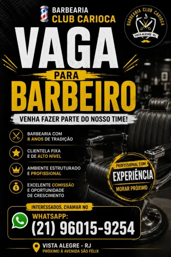 Vaga Barrbeiro