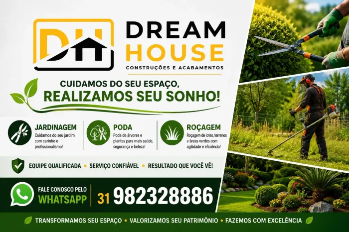 Jardinagem e limpeza