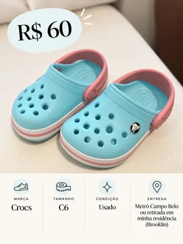 Crocs original C5 Infantil