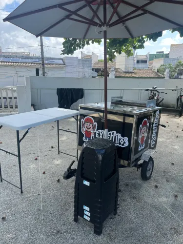 Carretinha de churrasco 