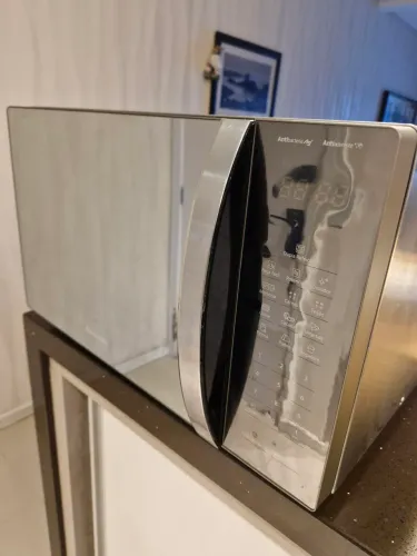 Microondas Panasonic 34litros Inox espelhado