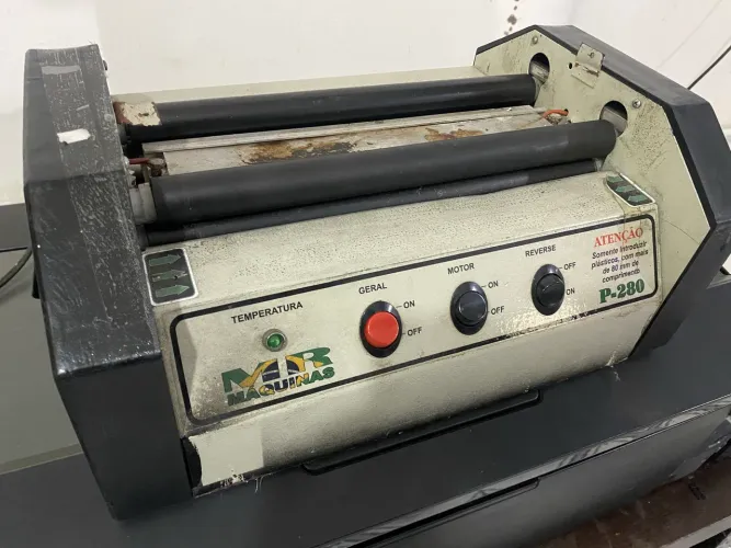 Plastificadora P-280 MR Máquinas 220V - Funcionando - Gráfica / Papelaria